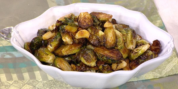 Al Roker's Brussels Sprouts with Garlic